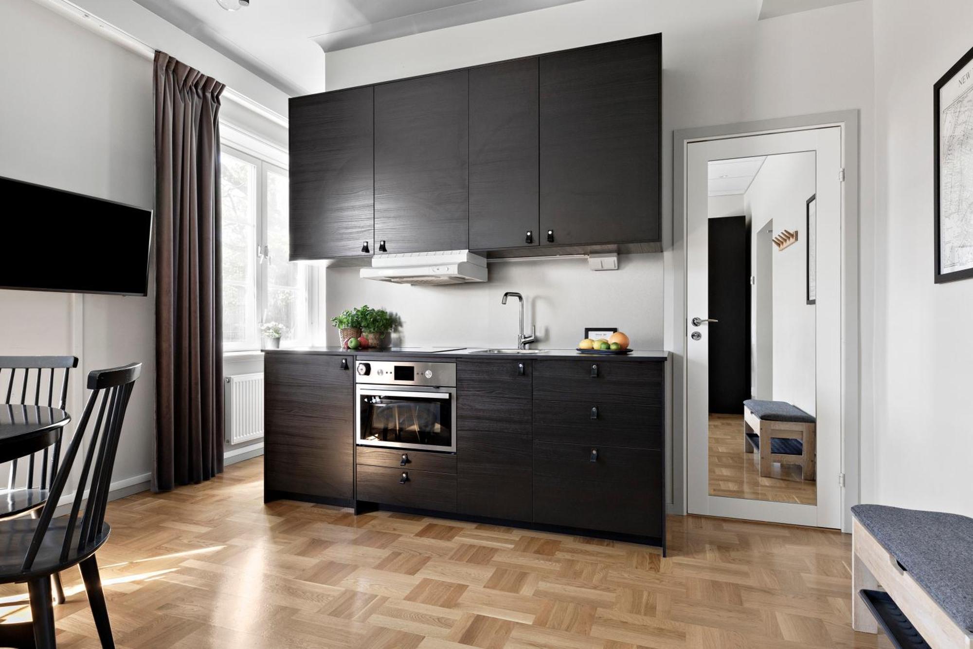 Forenom Aparthotel Stockholm Bromma Oda fotoğraf