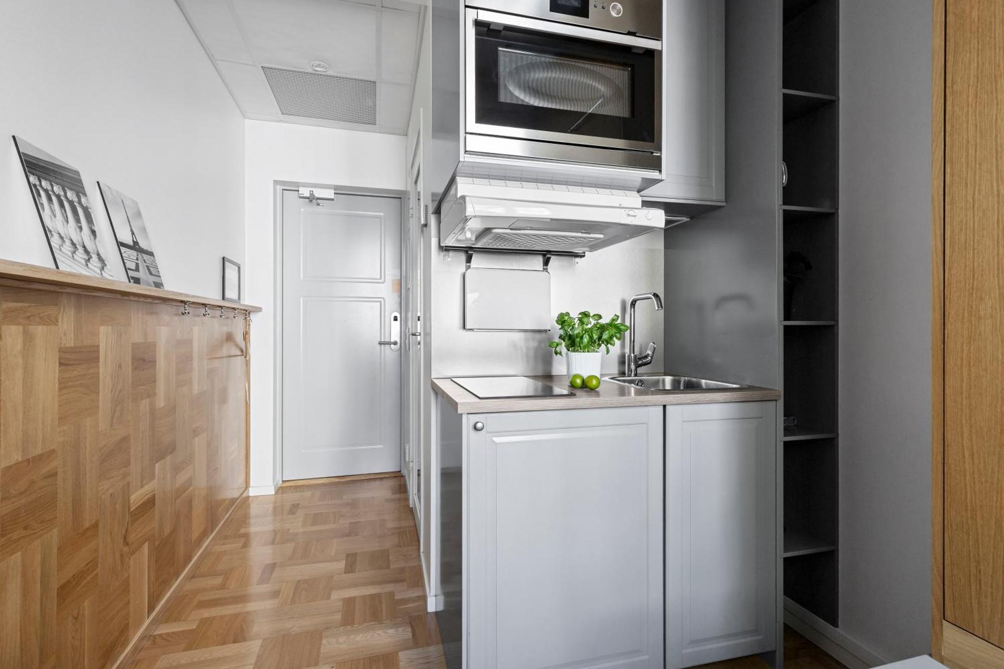 Forenom Aparthotel Stockholm Bromma Oda fotoğraf