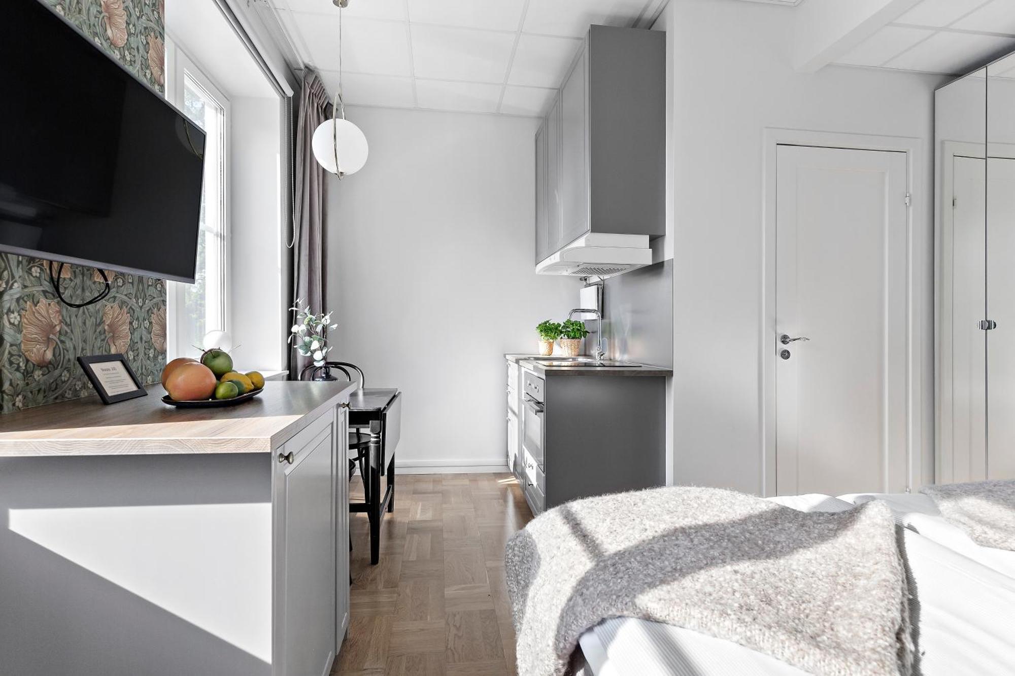 Forenom Aparthotel Stockholm Bromma Oda fotoğraf