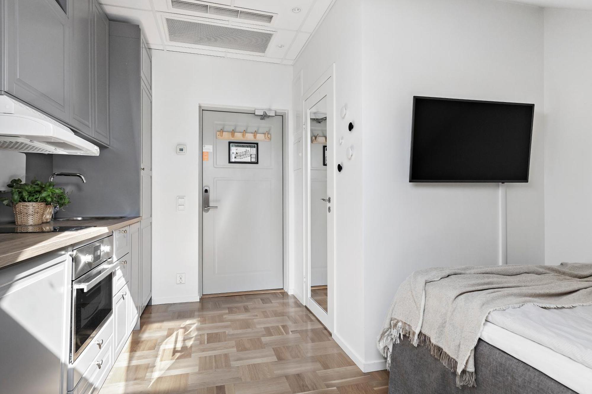 Forenom Aparthotel Stockholm Bromma Oda fotoğraf