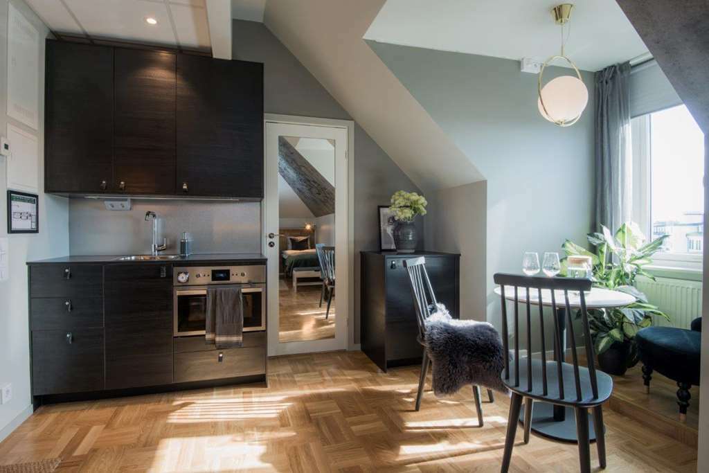 Forenom Aparthotel Stockholm Bromma Oda fotoğraf
