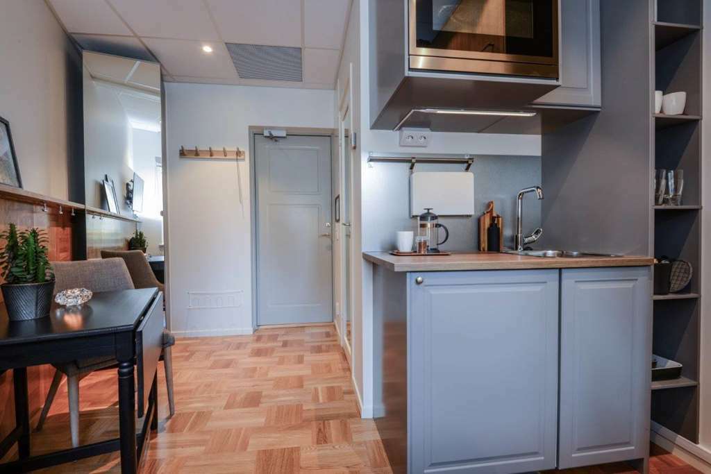 Forenom Aparthotel Stockholm Bromma Oda fotoğraf