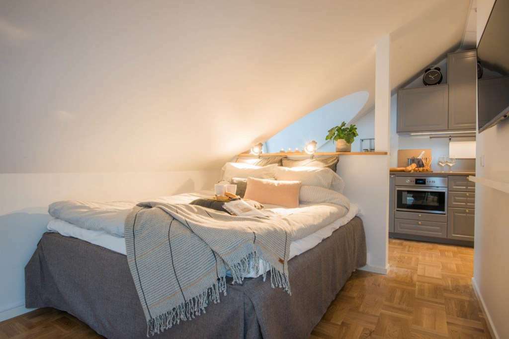 Forenom Aparthotel Stockholm Bromma Oda fotoğraf