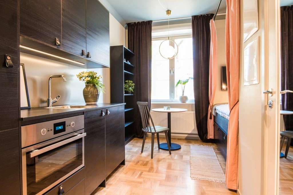 Forenom Aparthotel Stockholm Bromma Oda fotoğraf